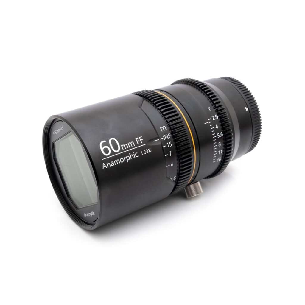 anamorphic_60-2 Great Joy 60mm T2.9 1.33x + Anamorphic 1.35x Adapter - Käytetty