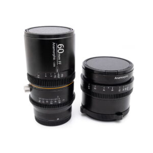 anamorphic_60 Great Joy 60mm T2.9 1.33x + Anamorphic 1.35x Adapter - Käytetty