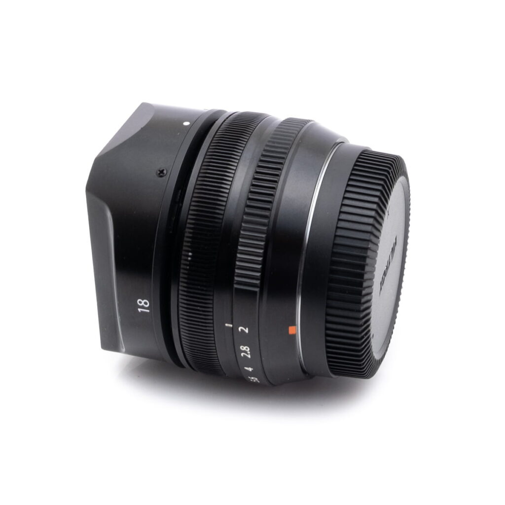 fuji_18 Fujifilm Fujinon XF 18mm f/2 R (sis.ALV24%) - Käytetty