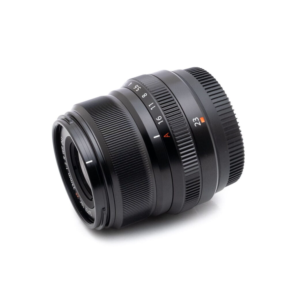 fuji_23-2 Fujifilm Fujinon XF 23mm f/2 R WR (Kunto K5, takuu 6kk)- Käytetty