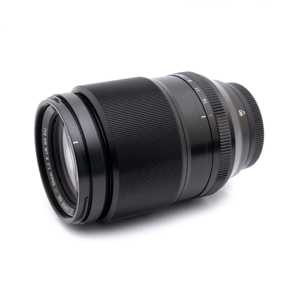 fuji_90-2 Fujifilm Fujinon XF 90mm f/2 R LM WR (Kunto K5) - Käytetty