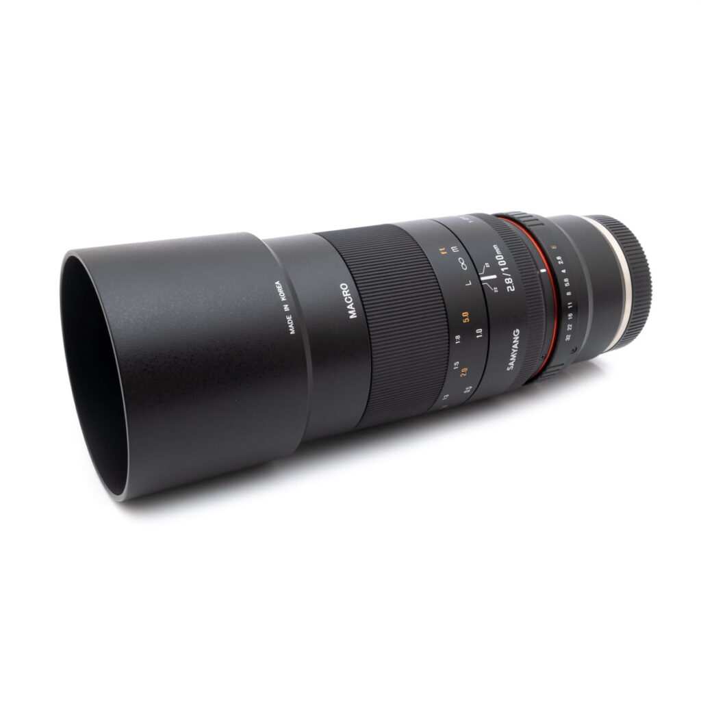samyang_100 Samyang 100mm f/2.8 ED UMC Macro Sony FE - Käytetty