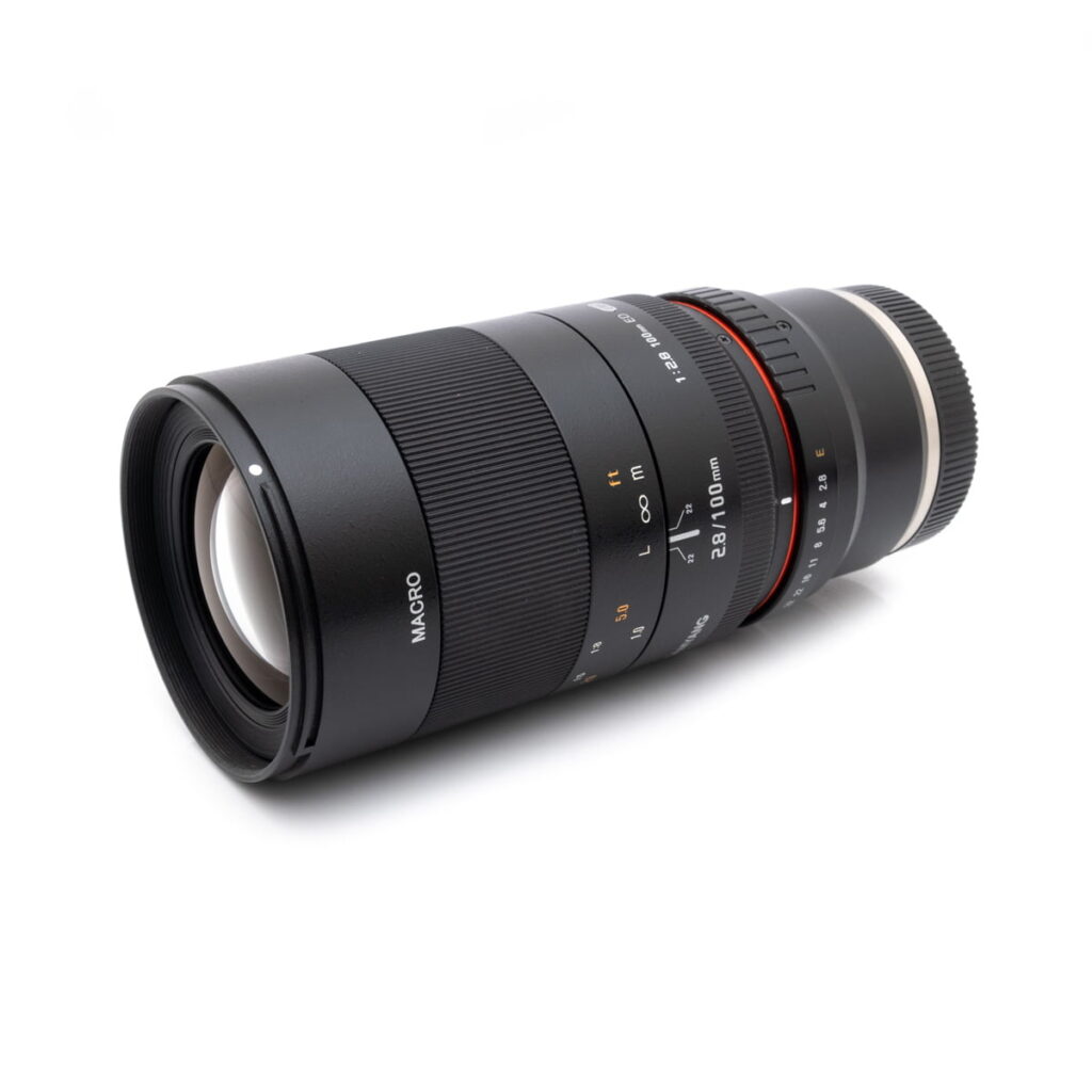 samyang_100-2 Samyang 100mm f/2.8 ED UMC Macro Sony FE - Käytetty