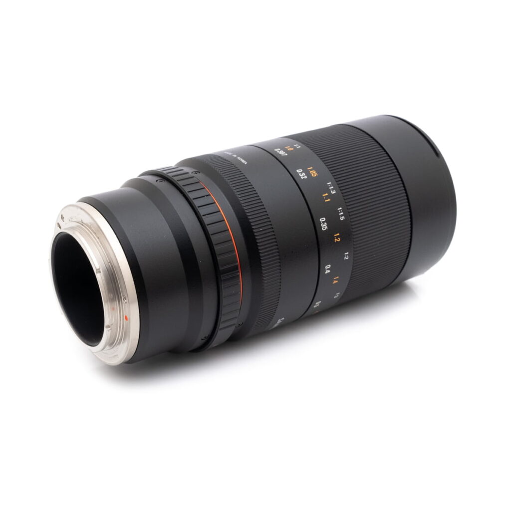 samyang_100-3 Samyang 100mm f/2.8 ED UMC Macro Sony FE - Käytetty