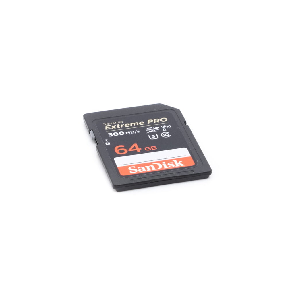 sandisk_64_300 SanDisk Extreme Pro 64GB 300MB/s - Käytetty