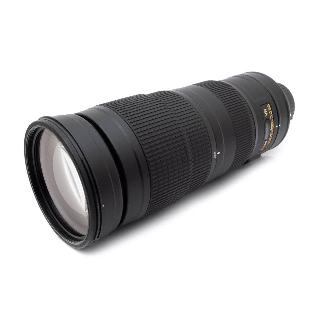 Nikon AF-S Nikkor 200-500mm f/5.6E ED VR (Kunto K4.5, takuu 6kk) - Käytetty