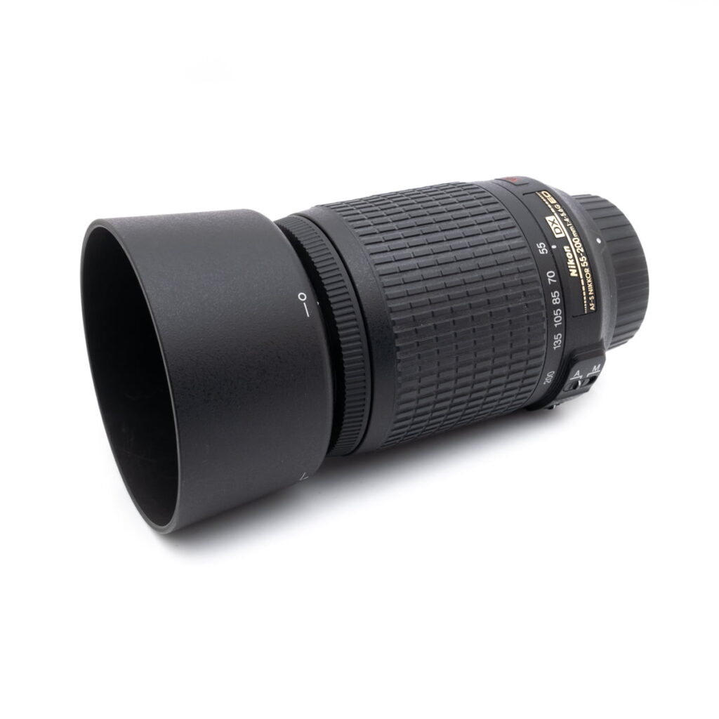 nikon_55-200 Nikon AF-S DX Nikkor 55-200mm f/4 - 5.6 G ED VR - Käytetty