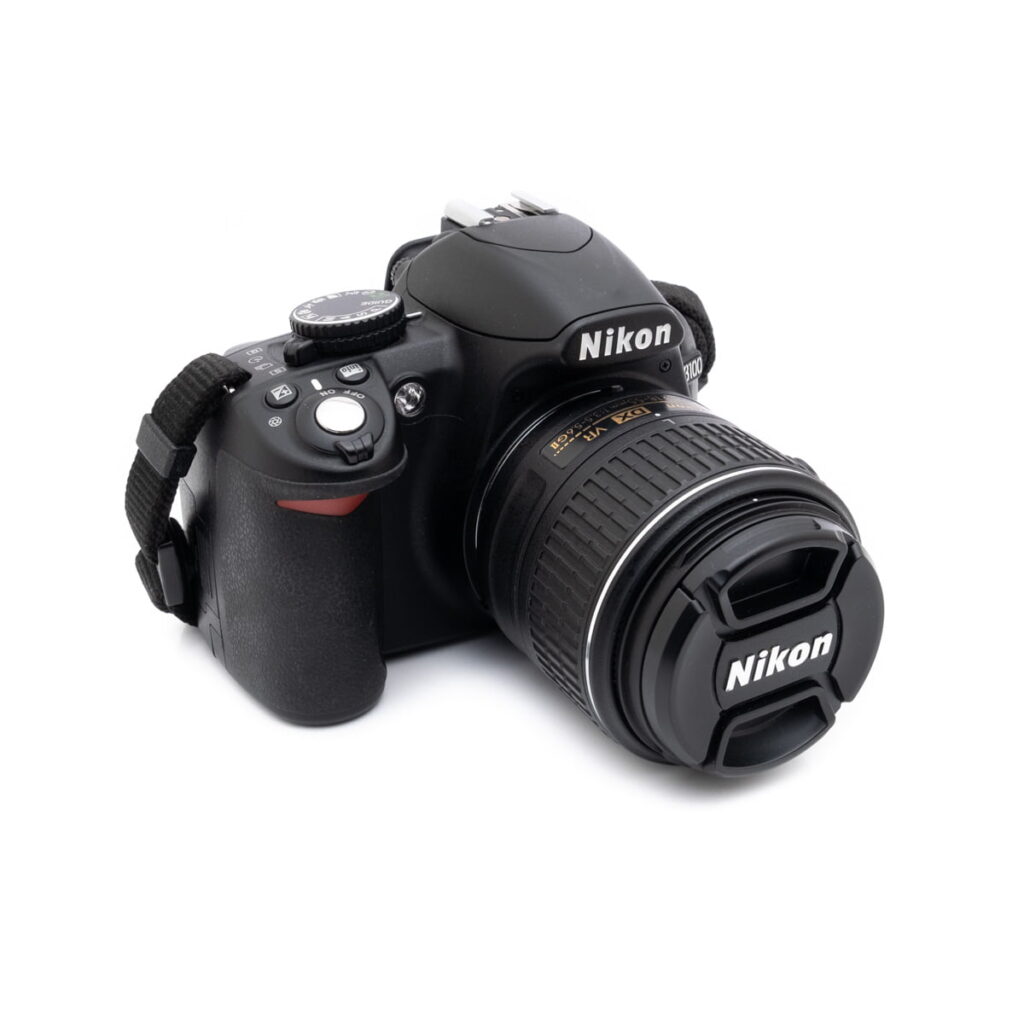 nikon_d3100 Nikon D3100 + 18-55mm (SC 4200) - Käytetty