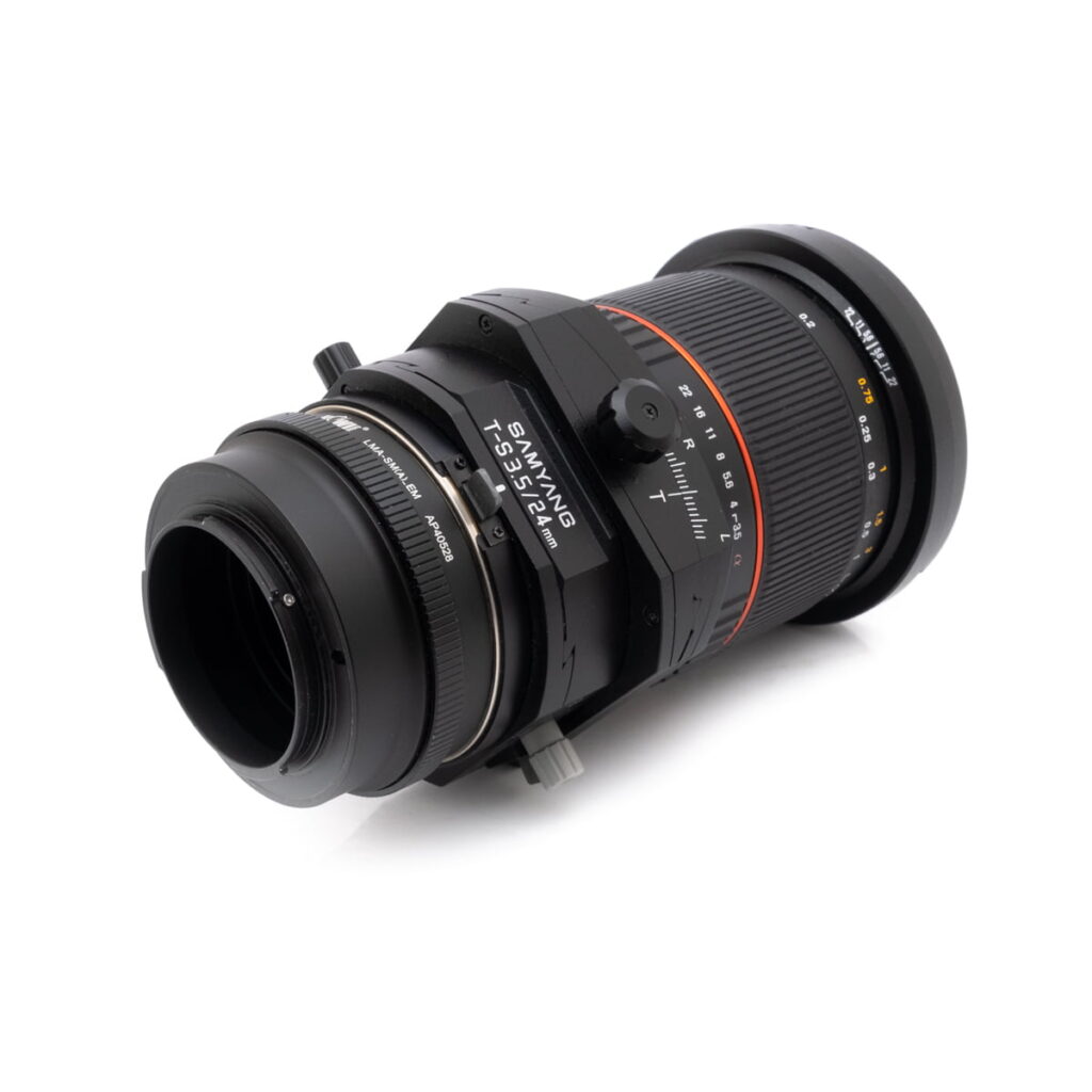 samyang_24-2 Samyang 24mm f/3.5 Tilt-Shift ED AS UMC Sony A - Käytetty