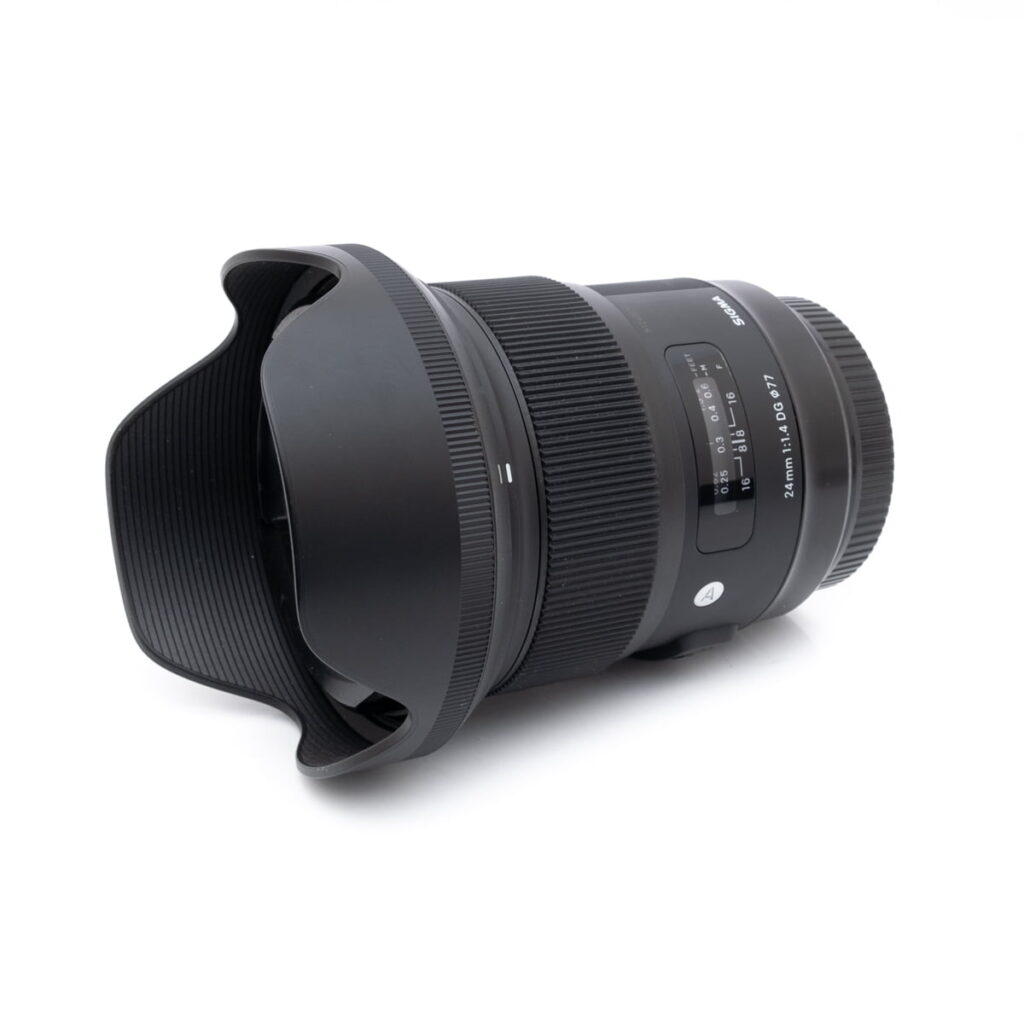 sigma_24 Sigma 24mm f/1.4 Art Canon EF (sis.ALV24%) - Käytetty