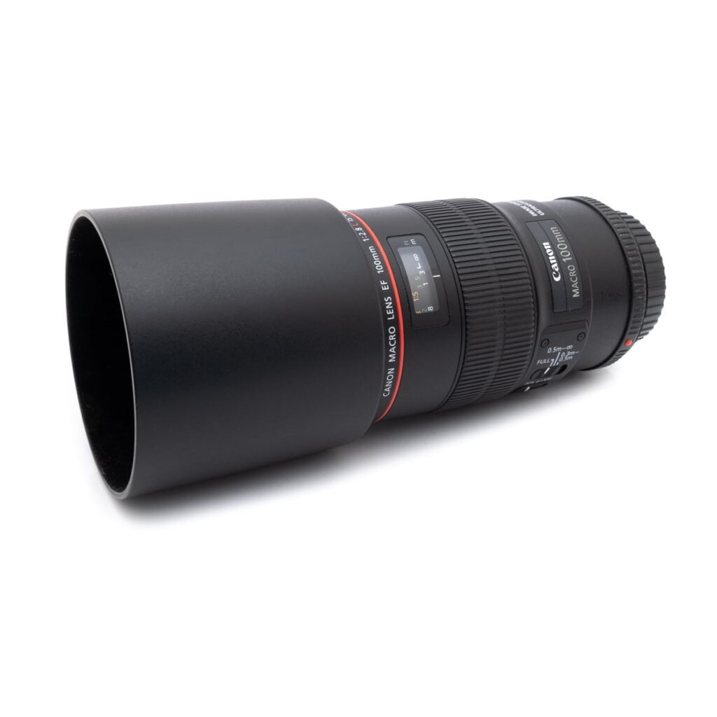 canon_100 Canon EF 100mm f/2.8 L IS USM Macro - Käytetty