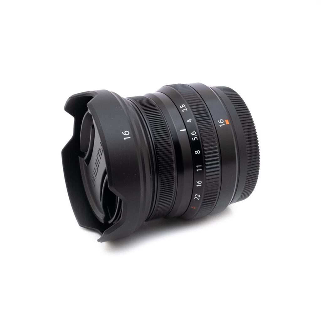 fuji_16 Fujifilm Fujinon XF 16mm f/2.8 R WR (Kunto K5, Takuu 6kk) - Käytetty