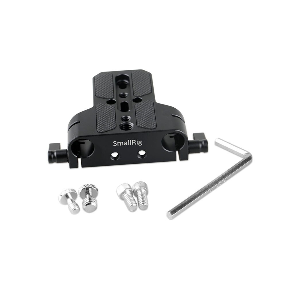 smallrig_1674_2 SmallRig 1674 Baseplate w/ 15mm Rod Clamp
