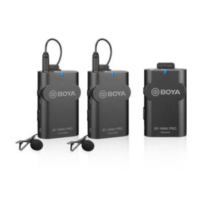 BY-WM4_X2_1 BOYA Mikrofoni BY-WM4 Pro-K1 x2 Lavalier, Langaton