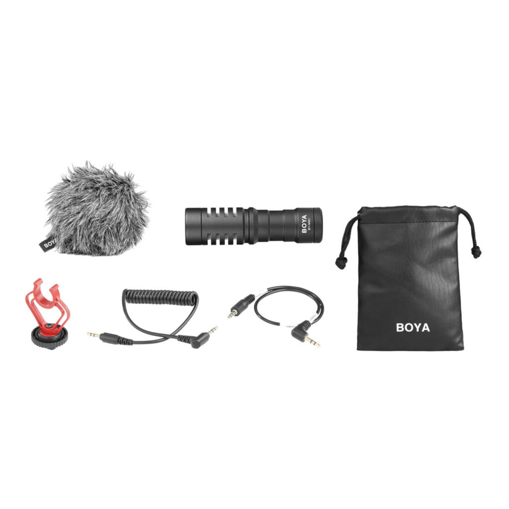 Boya_BY-MM1_2 Boya BY-MM1 Kondensaattorimikrofoni 3,5mm