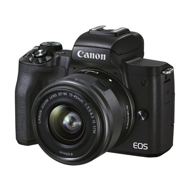 Canon EOS M50 Mark II + EF-M 15-45mm f/3.5-6.3 IS STM -Musta Poistuneet tuotteet 3