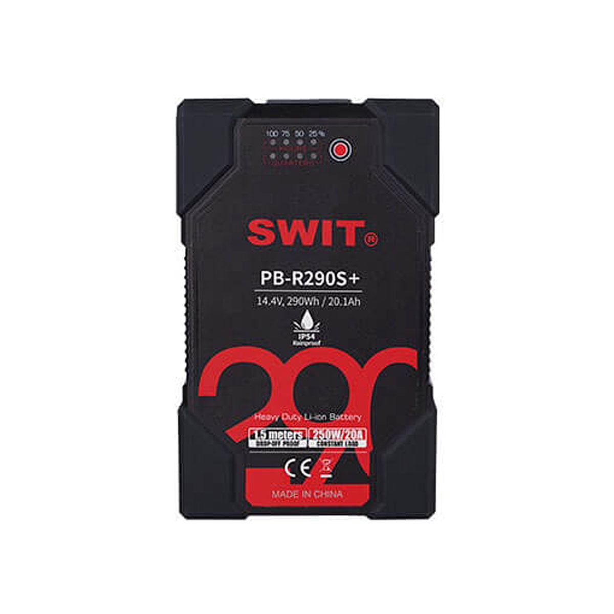 Swit PB-R290S+ 290Wh Heavy Duty IP54 V-mount Akku