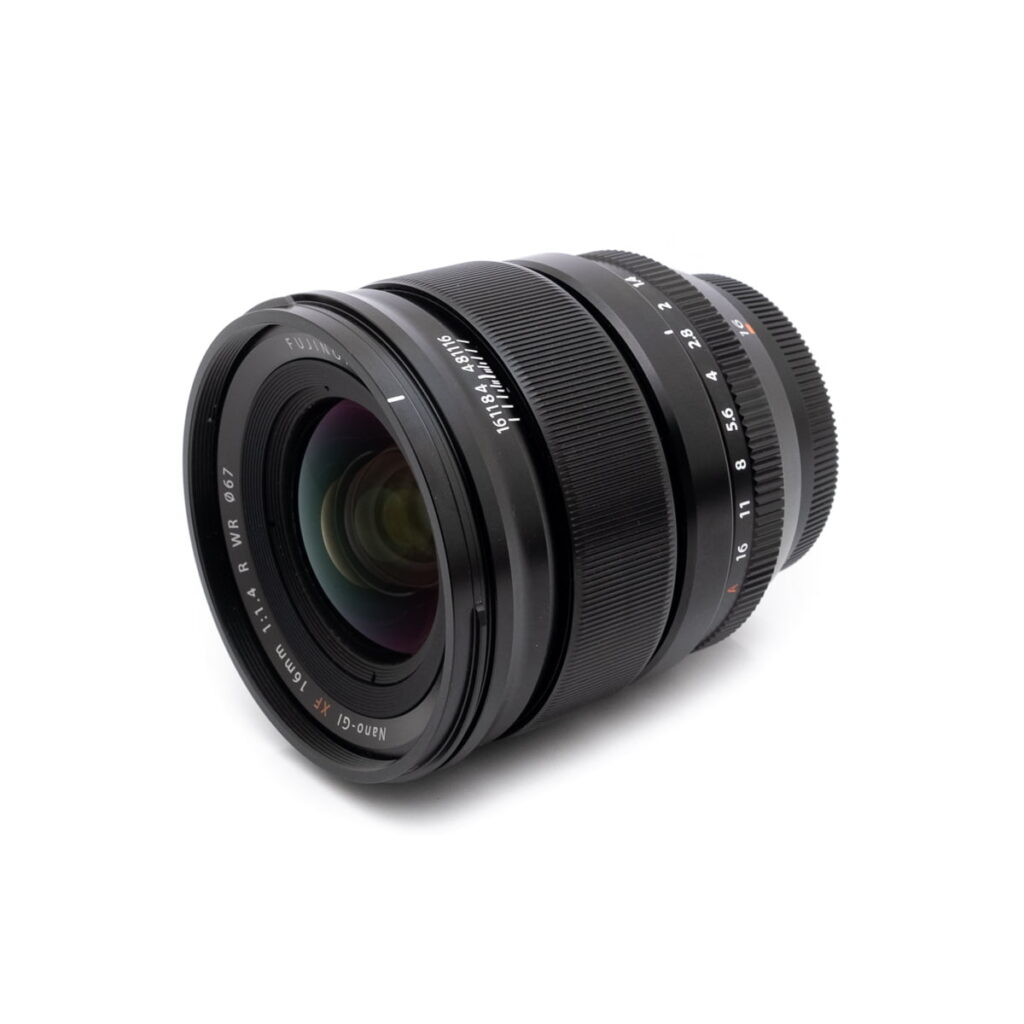 fuji_16-2 Fujifilm Fujinon XF 16mm f/1.4 R WR (sis.ALV24%) - Käytetty