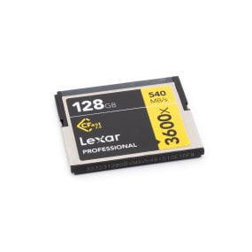 Lexar 3600x 128GB 540Mb/s (sis.ALV24%) – Käytetty Käytetyt kamerat ja vaihtolaitteet