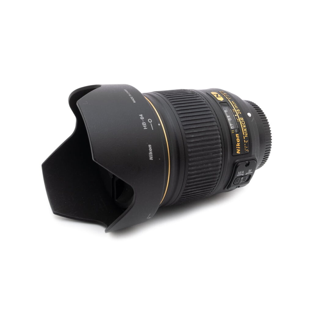 nikon_28 Nikon AF-S Nikkor 28mm f/1.8 G (sis.ALV24%) - Käytetty