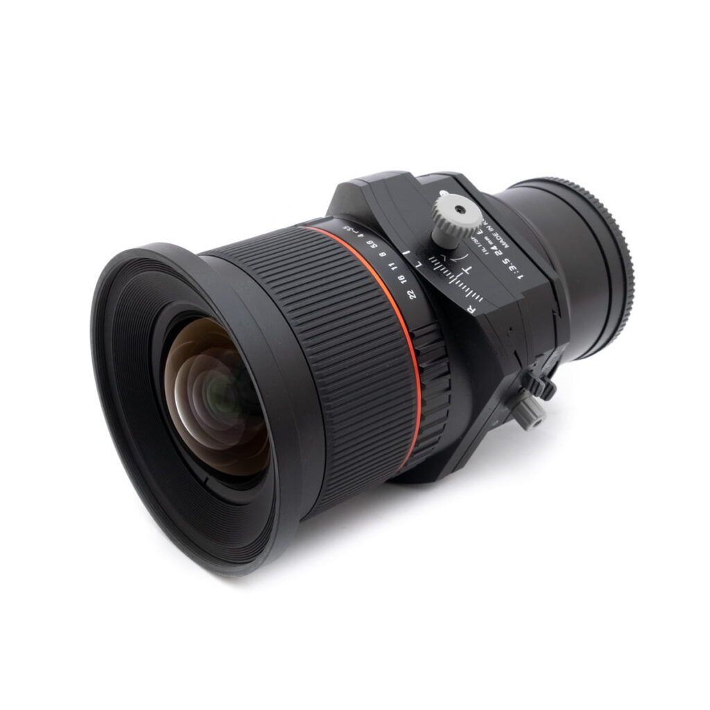 samyang_24-2 Samyang 24mm f/3.5 Tilt-Shift ED AS UMC Sony FE (Kunto K4.5, sis.ALV24%) - Käytetty