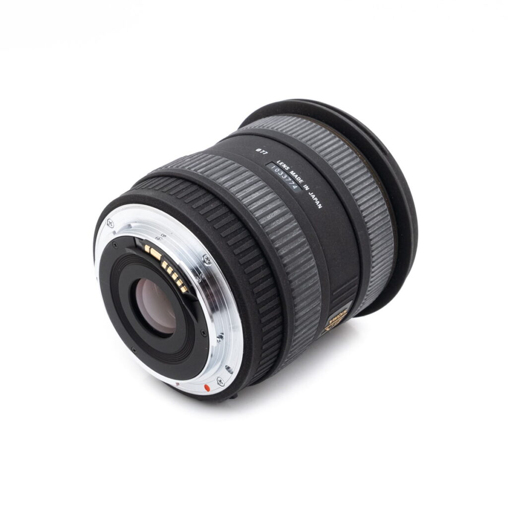 sigma_10-20-3 Sigma 10-20mm f/4-5.6 D DC HSM Canon EF-S - Käytetty