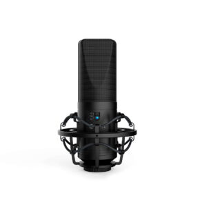 Boya-BY-M1000 The Boya BY-M1 Lavalier 3.5mm microphone is visible against a white background.