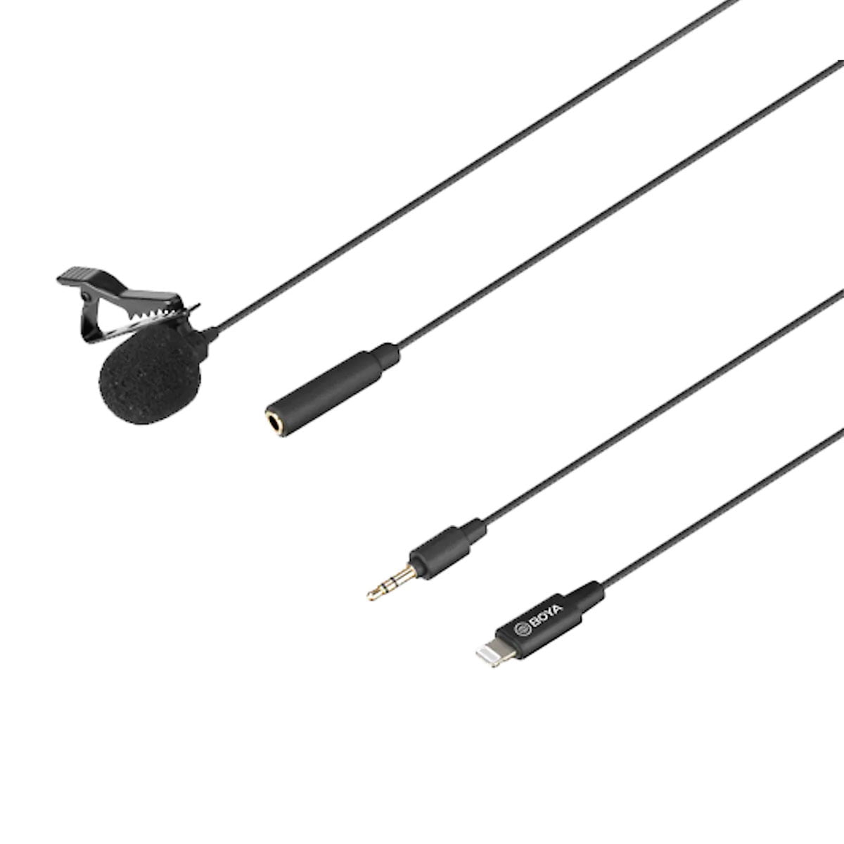 Boya BY-M2 Lavalier Lightning mikrofoni
