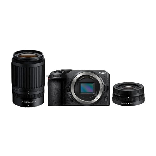 Nikon Z30 + Nikkor Z DX 16-50mm f/3.5-6.3 VR + Nikkor Z DX 50-250mm f/4.5–6.3 VR Järjestelmäkamerat 3