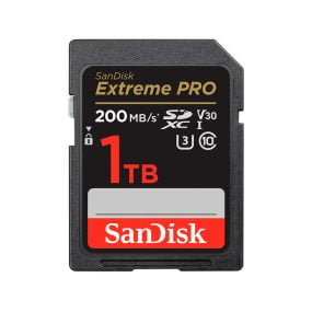 Sandisk SDXC 1TB Extreme Pro 200MB/s Kameratarvikkeet