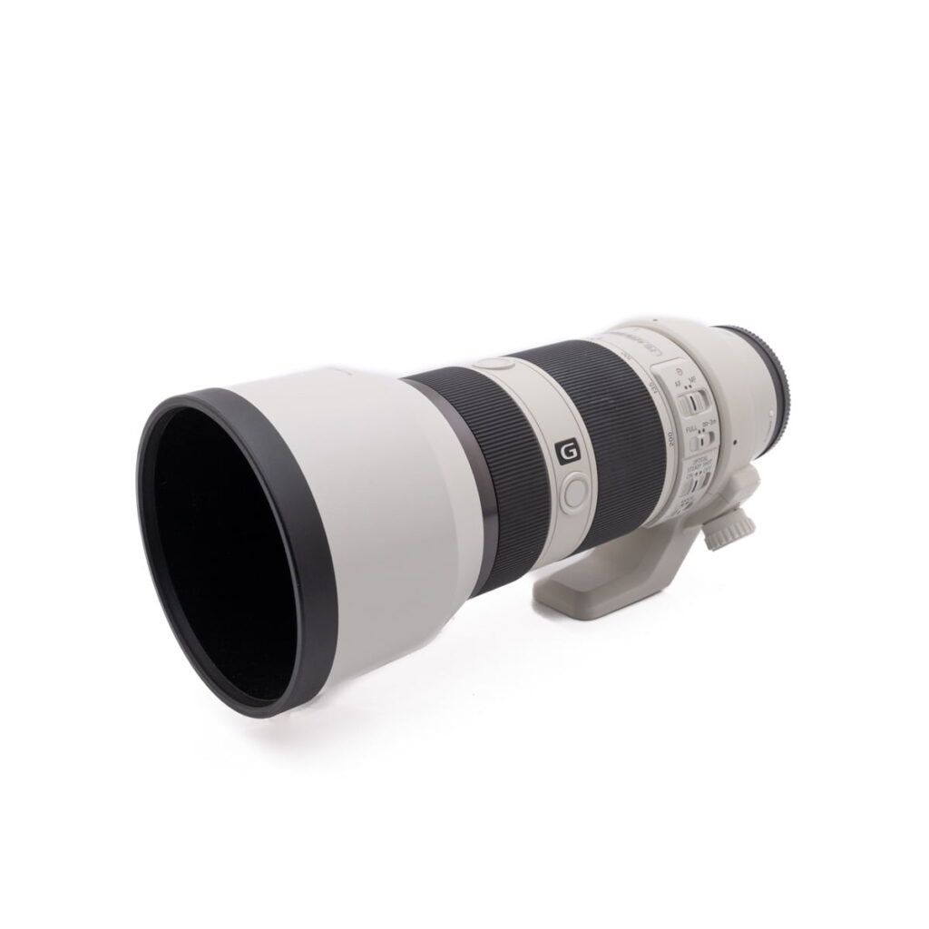 Sony 70-200mm f4-1 RodeCaster Pro (Kunto K5, Takuu 6kk) - Käytetty näkyy valkoisella pohjalla.