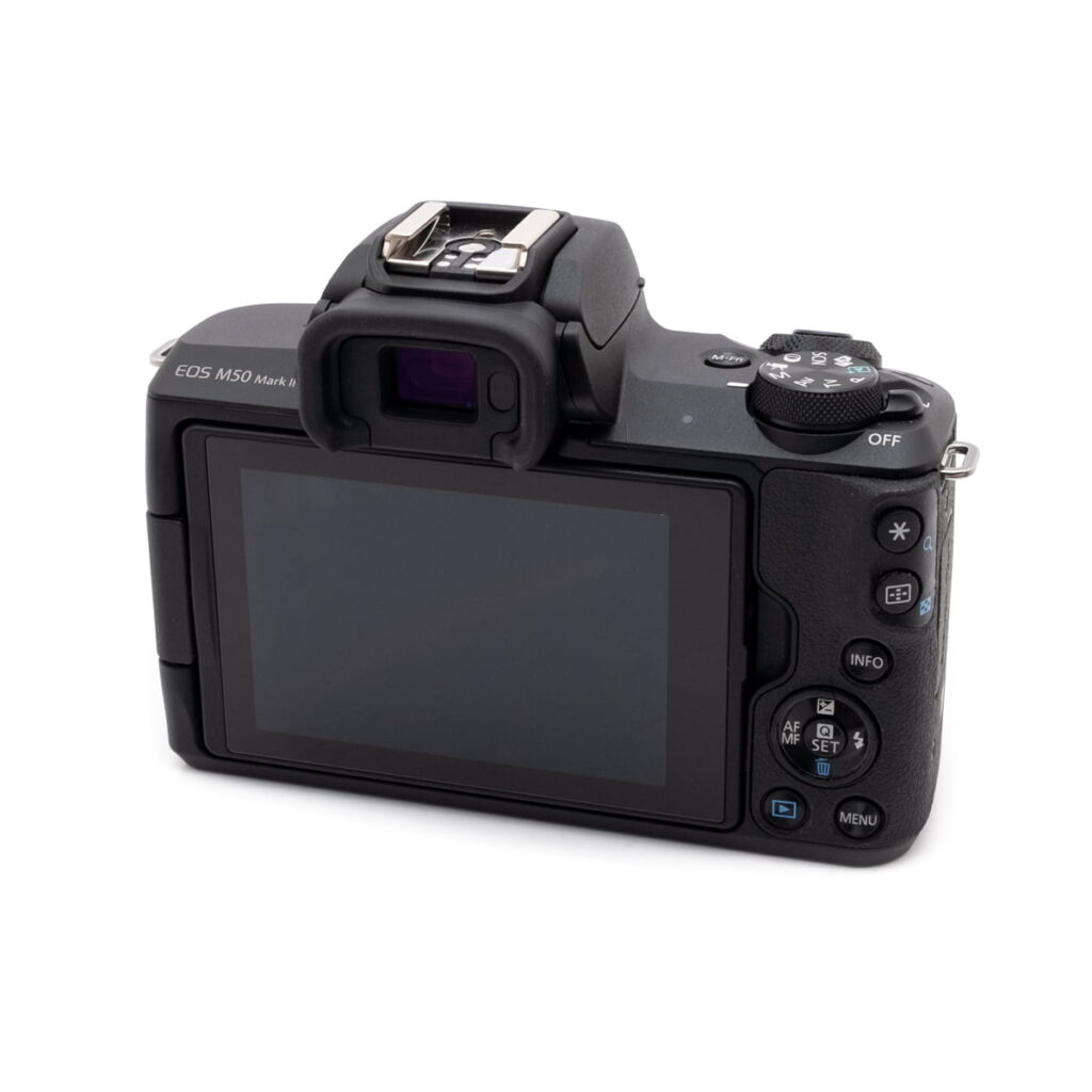 canon_eosm-3 Canon M50 II Vlogger Kit (SC 1000, Kunto K5, Takuu 12kk) - Käytetty