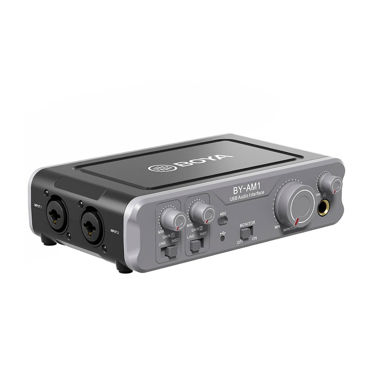 Boya BY-AM1 2-kanavainen XLR mikseri