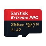 Sandisk MicroSDXC 256GB Extreme Pro 200MB/s Kameratarvikkeet 4