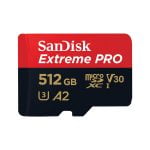 Sandisk MicroSDXC 512GB Extreme Pro 200MB/s Kameratarvikkeet 4
