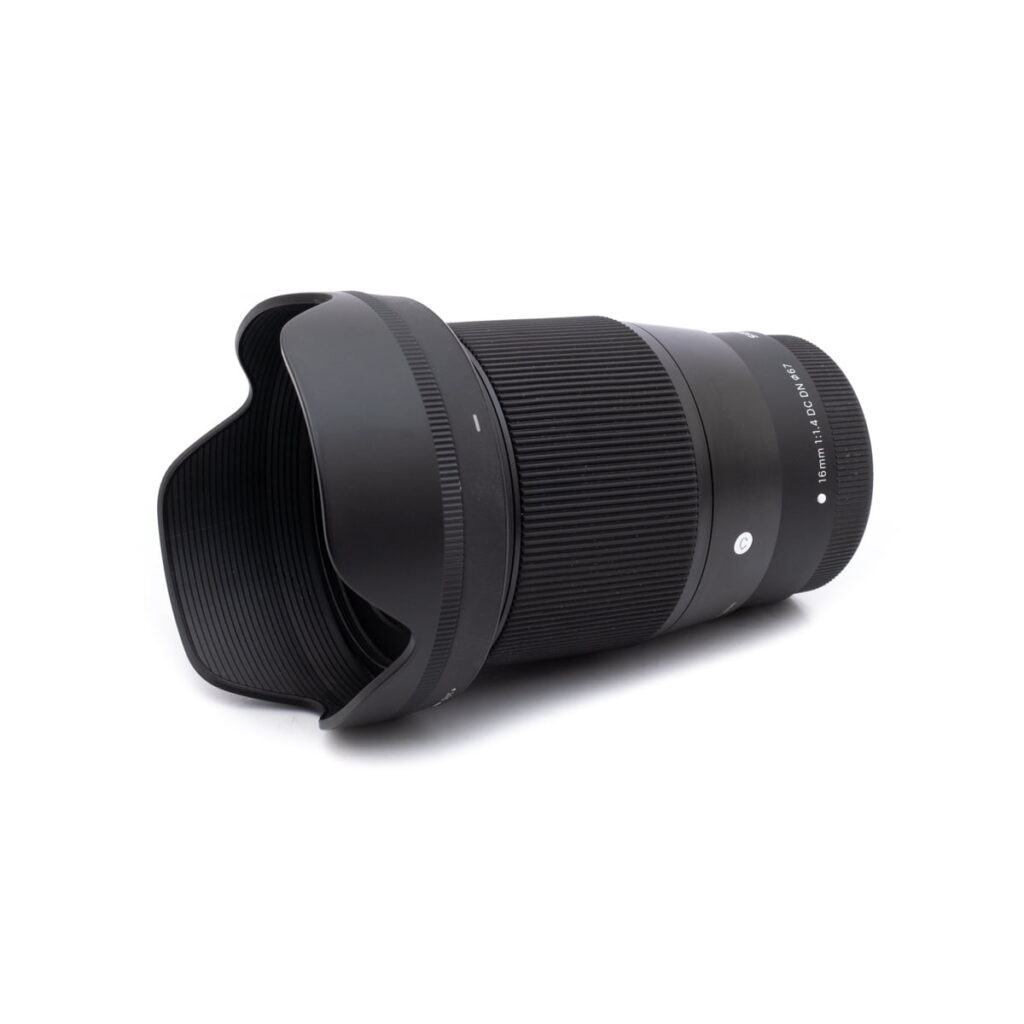 sigma_16-1 Sigma 16mm f/1.4 DC DN C Canon EF-M - Käytetty
