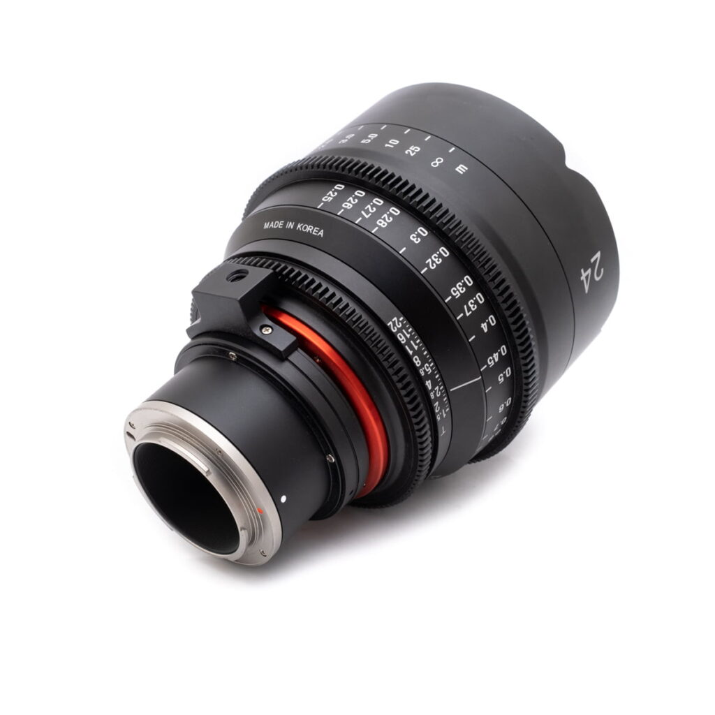Samyang XEEN 24mm t/1.5 Sony (sis.ALV24%) - Käytetty