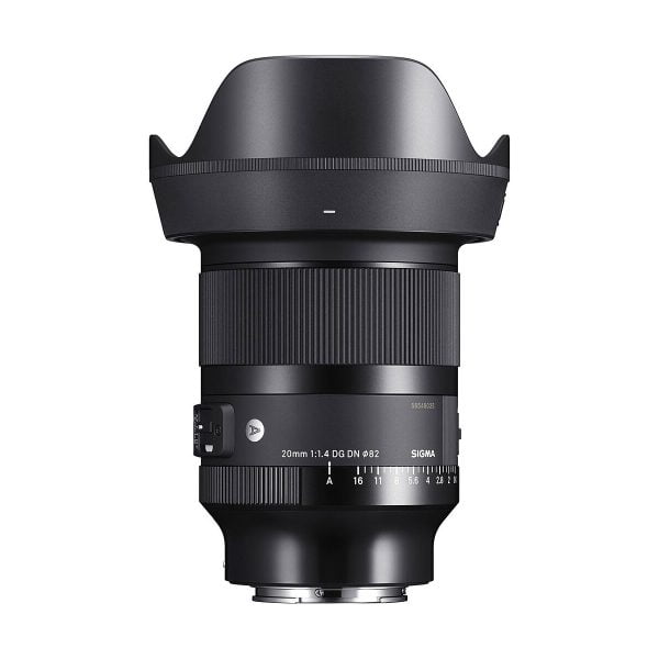 Sigma 20mm f/1.4 DG DN Art – Sony E Kiinteäpolttoväliset Sony E / FE Sigma objektiivit 3