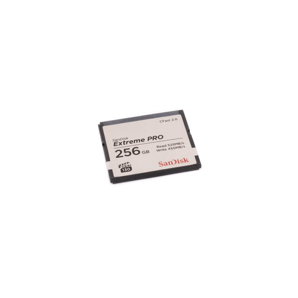 sandisk_256-1 SanDisk Extreme Pro CFast 2.0 256GB - Käytetty