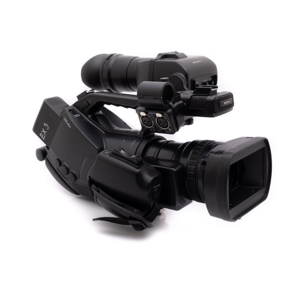 sony_videokamera-2 Sony PMW-EX3 videokamera (sis.ALV24%) - Käytetty
