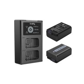 SmallRig NP-FW50 Camera Battery and Charger Kit 3818 Akut ja laturit kameroihin 3