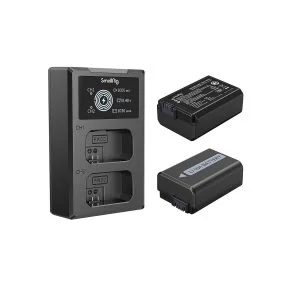 SmallRig NP-FW50 Camera Battery and Charger Kit 3818 Akut ja laturit kameroihin 2