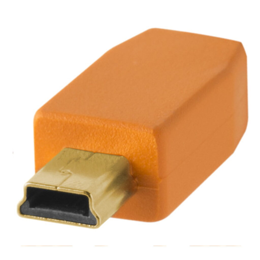 TetherPro_Mini-USB_1 Tether Tools TetherPro USB 2.0 Type-A - 5-Pin Mini-USB Kaapeli 4.6metriä