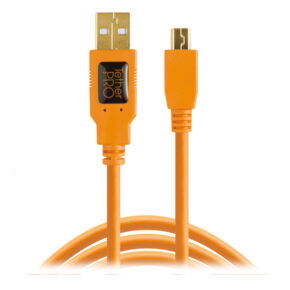 Tether Tools TetherPro USB 2.0 Type-A - 5-Pin Mini-USB Kaapeli 4.6metriä