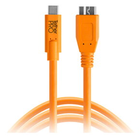 Tether Tools TetherPro USB Type-C (uros) - Micro-USB 3.0 Type-B (uros) kaapeli 4.6 metriä