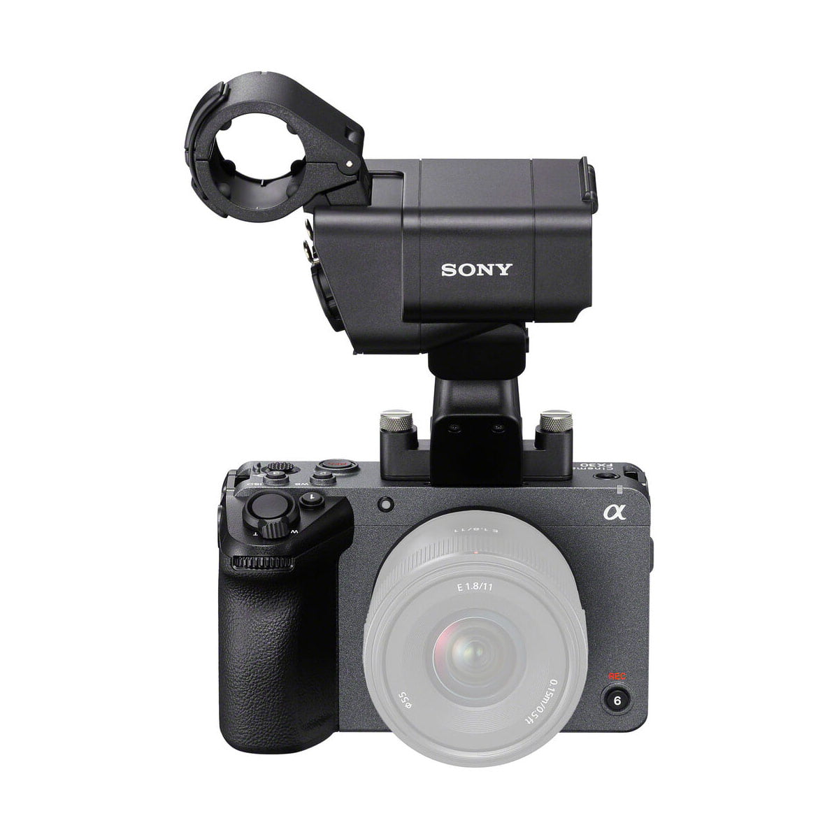 Sony FX30 XLR kahvalla -videokamera