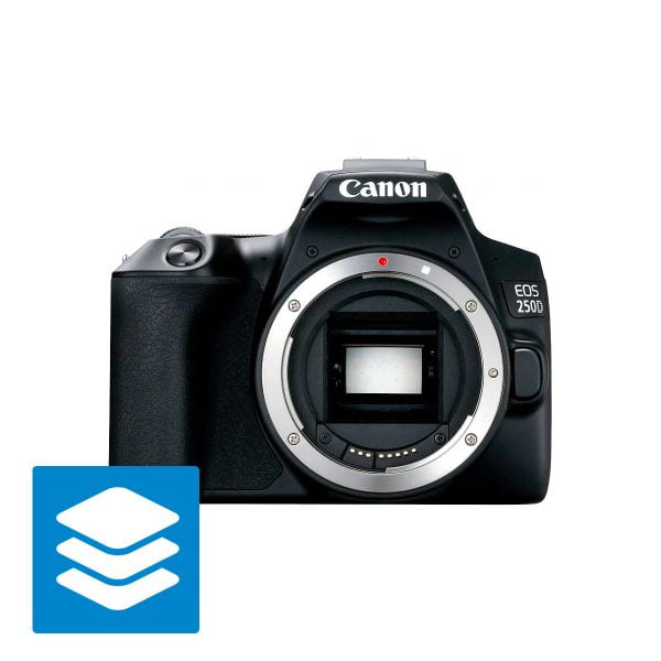 Canon EOS 250D tuotepaketti Canon järjestelmäkamerat 3