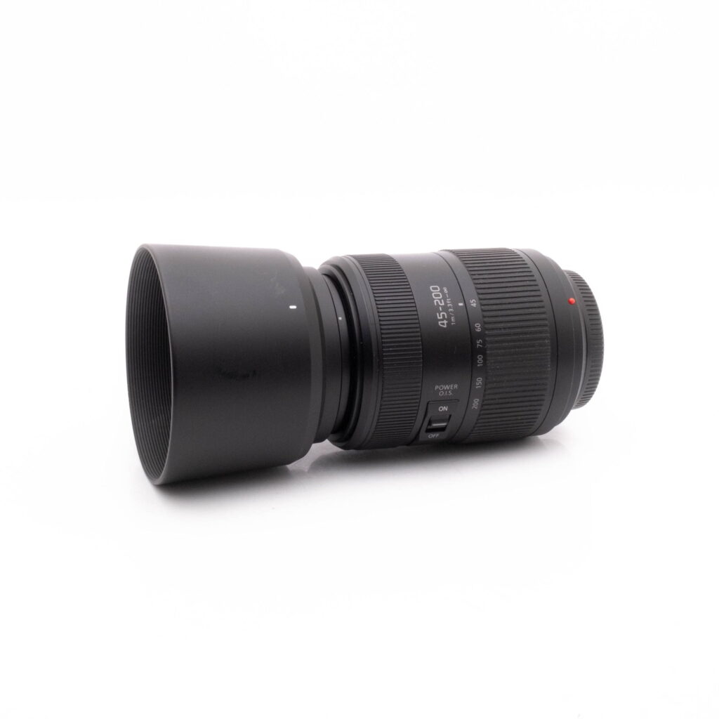 Lumix 45-200mm MFT-1 Panasonic Lumix G Vario 45-200mm f/4 - 5.6 Power OIS - Käytetty