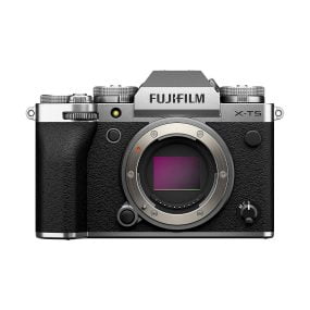 Fujifilm X-T5 – Hopea – 200€ alennus Fujifilm järjestelmäkamerat