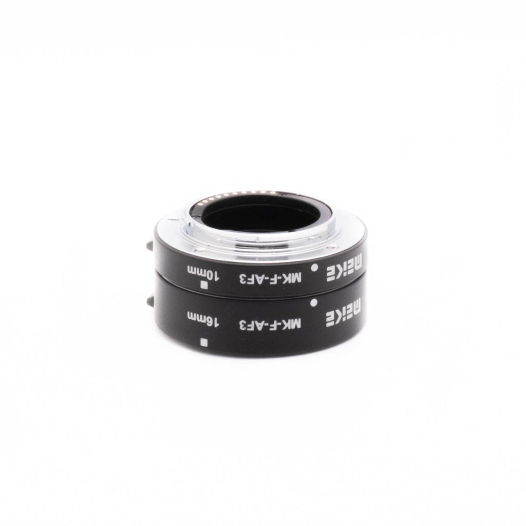 Meike MK-F-AF3 10 16-2 Meike MK-F-AF3 (10mm, 16mm) loittorengassarja - Käytetty